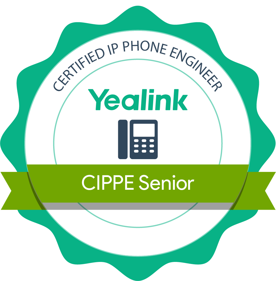 Yealink Certified IP Phone Engineer, CIPPE Senior